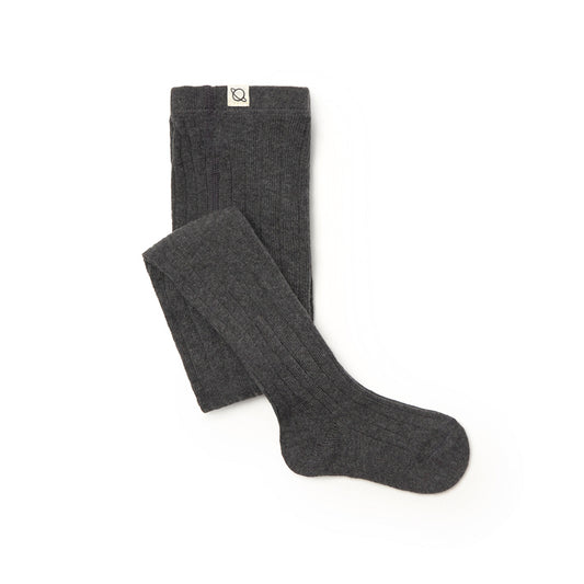 MY LITTLE COZMO Warm Cotton Baby Tights - Grey