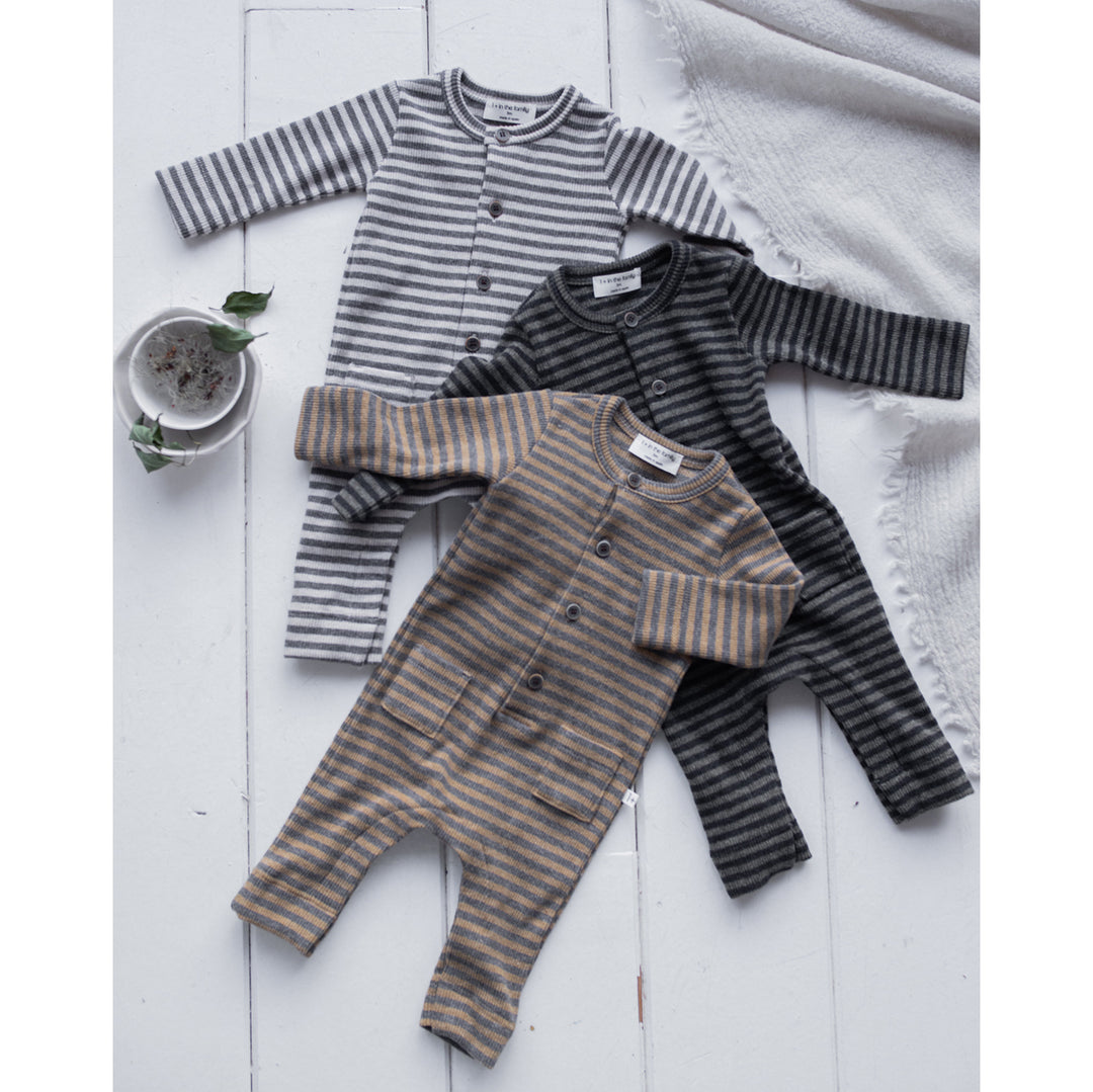1 + IN THE FAMILY Timot Jumpsuit - Anthracite