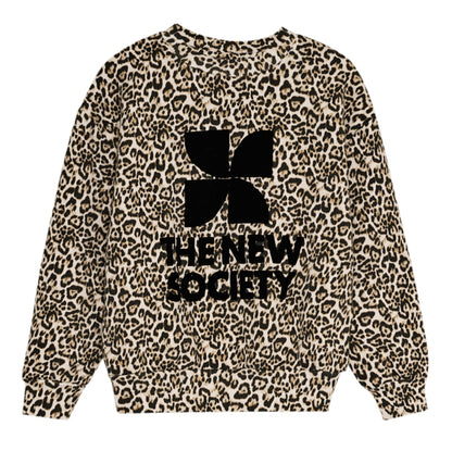 THE NEW SOCIETY TNS Logo Sweatshirt - Nelia Print