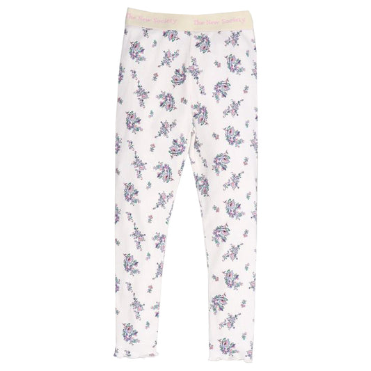 THE NEW SOCIETY TNS Rib Leggings - Emma Print