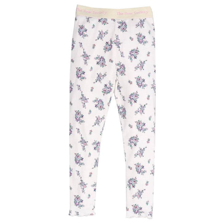 THE NEW SOCIETY TNS Rib Leggings - Emma Print