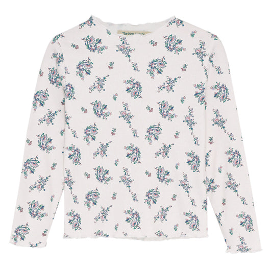 THE NEW SOCIETY TNS Rib Tee - Emma Print