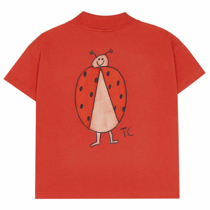 Ladybug Red Polo in Red