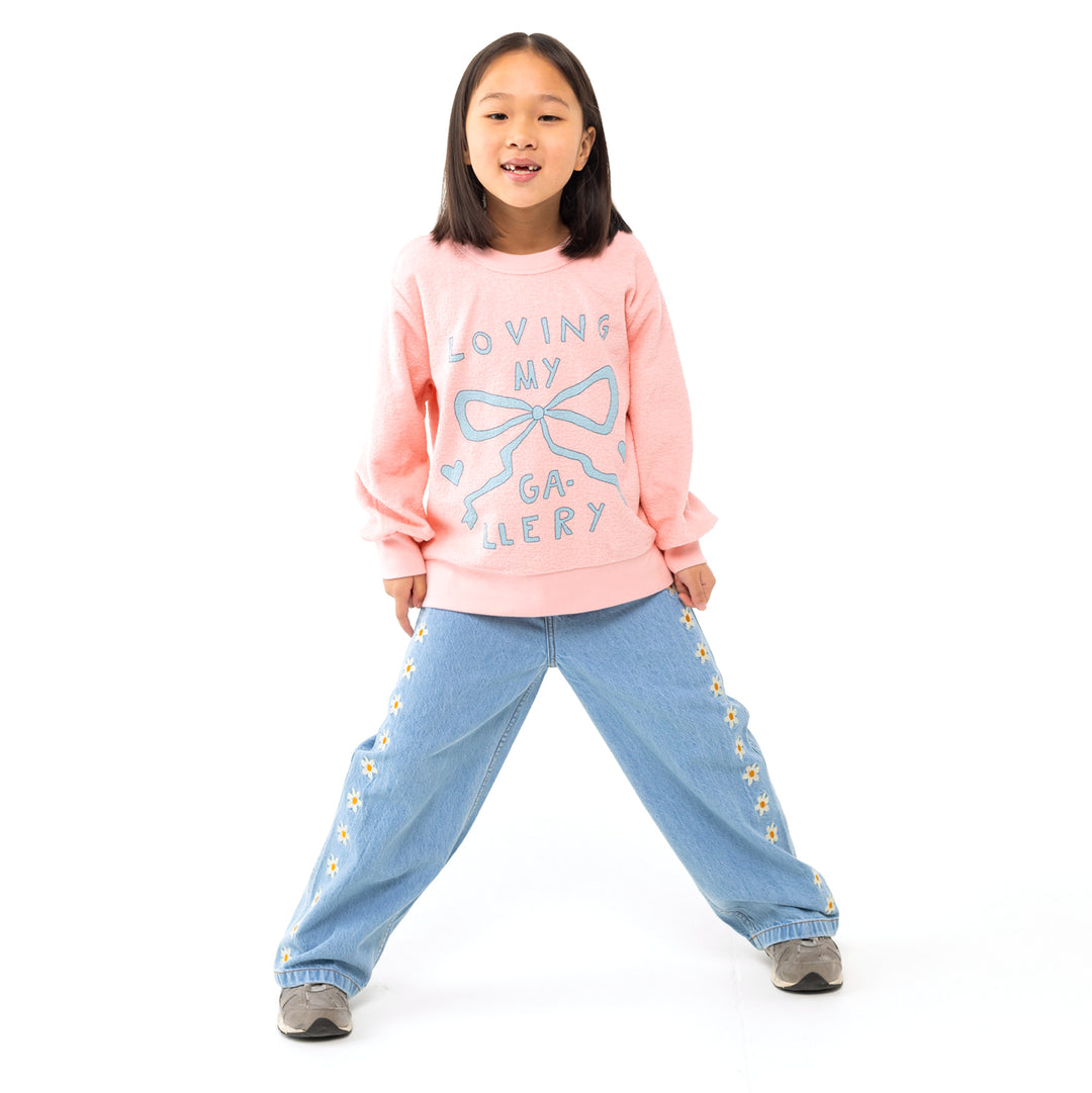 TINY COTTONS Daisies Straight Leg Jeans
