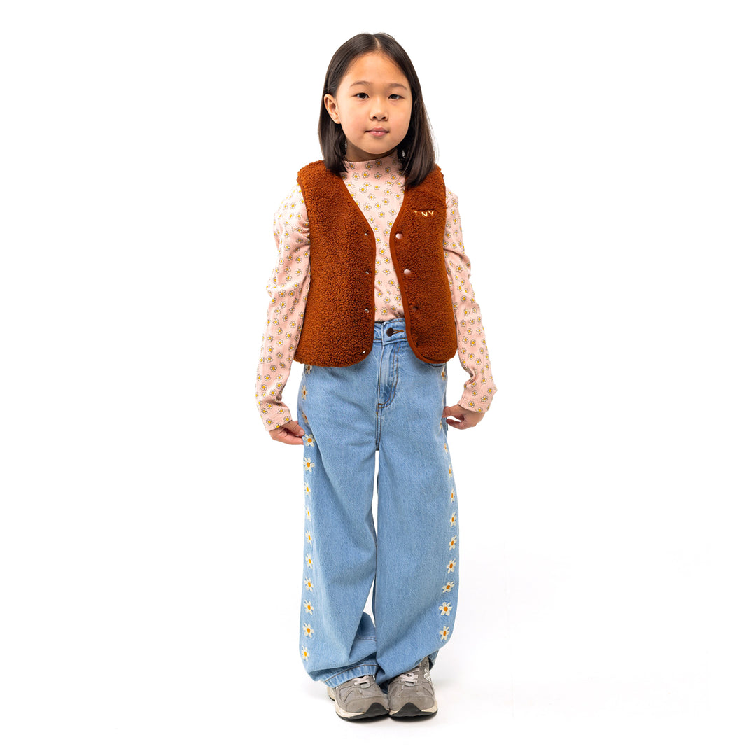 TINY COTTONS Daisies Straight Leg Jeans