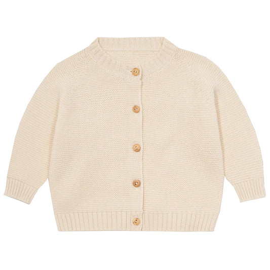 ORGANIC ZOO Undied Cotten Knit Cardigan - Ecru