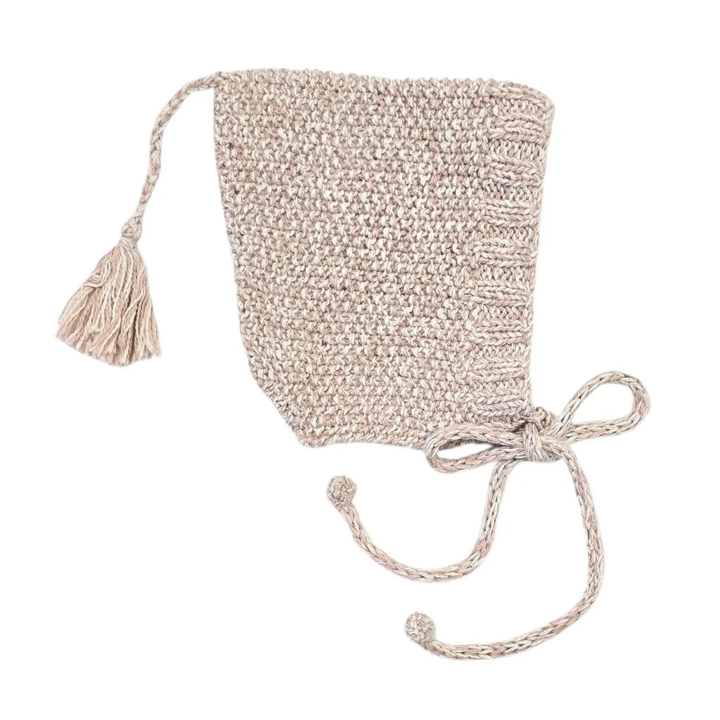 Maximus Pixie Hat in Dusty Blush & Cloud