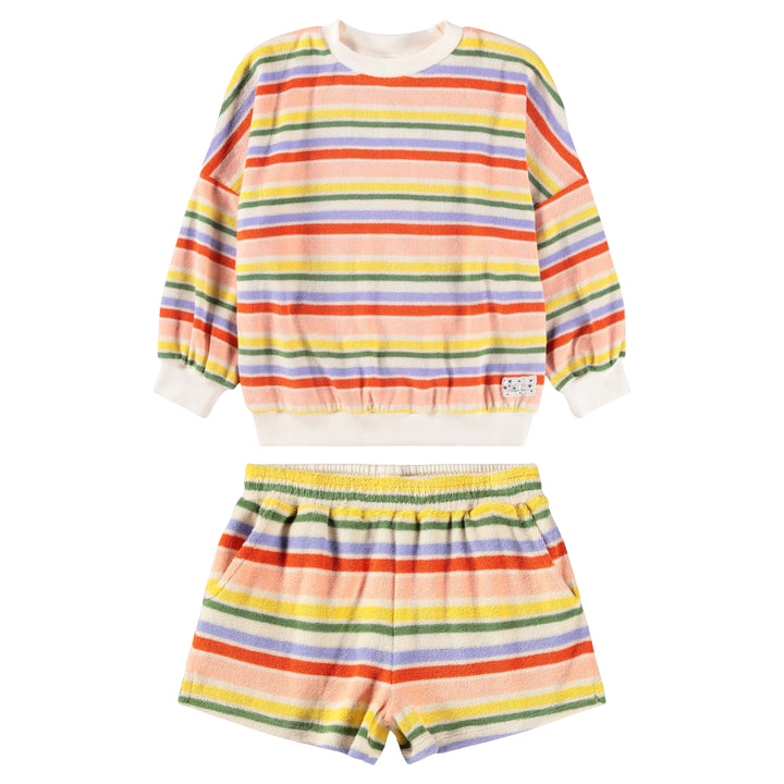Marika Sweat Set in Together Stripe