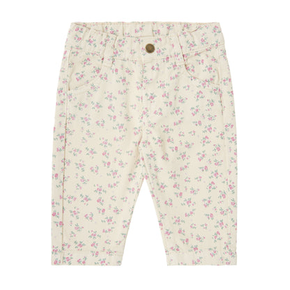 Twill Flowers Baby Pants