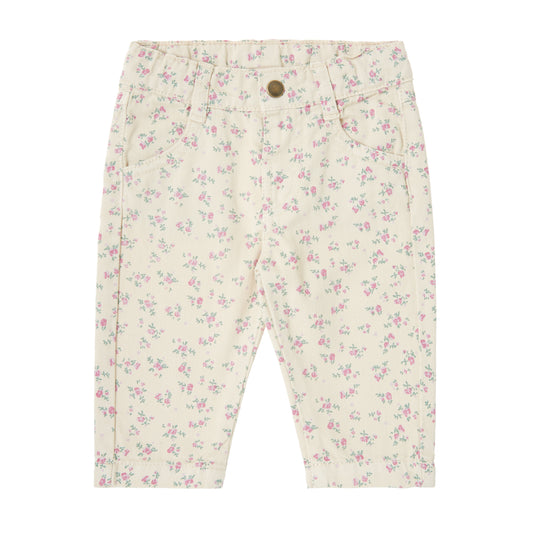 Twill Flowers Baby Pants