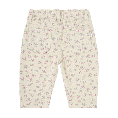 Twill Flowers Baby Pants