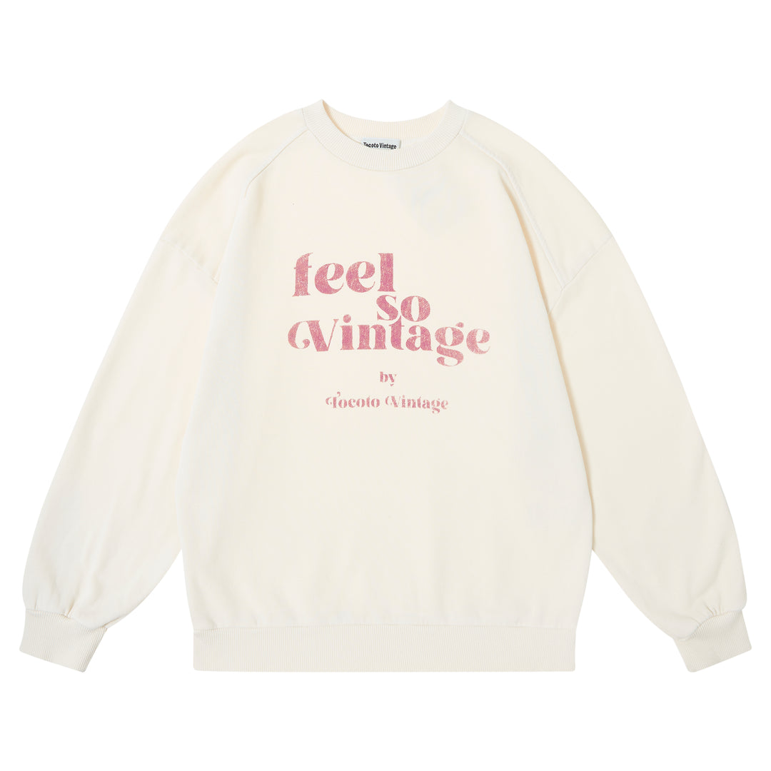 TOCOTO VINTAGE Feels So Vintage Sweatshirt