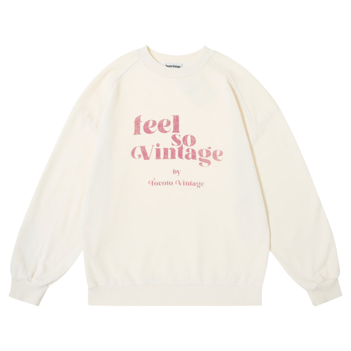 TOCOTO VINTAGE Feels So Vintage Sweatshirt
