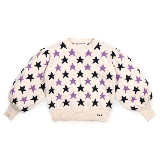 Ximena Jumper - Stars Jacquard