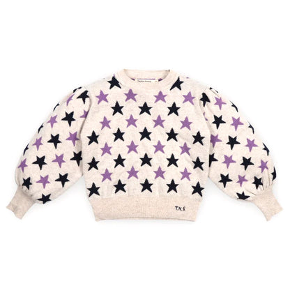THE NEW SOCIETY Ximena Jumper - Stars Jacquard
