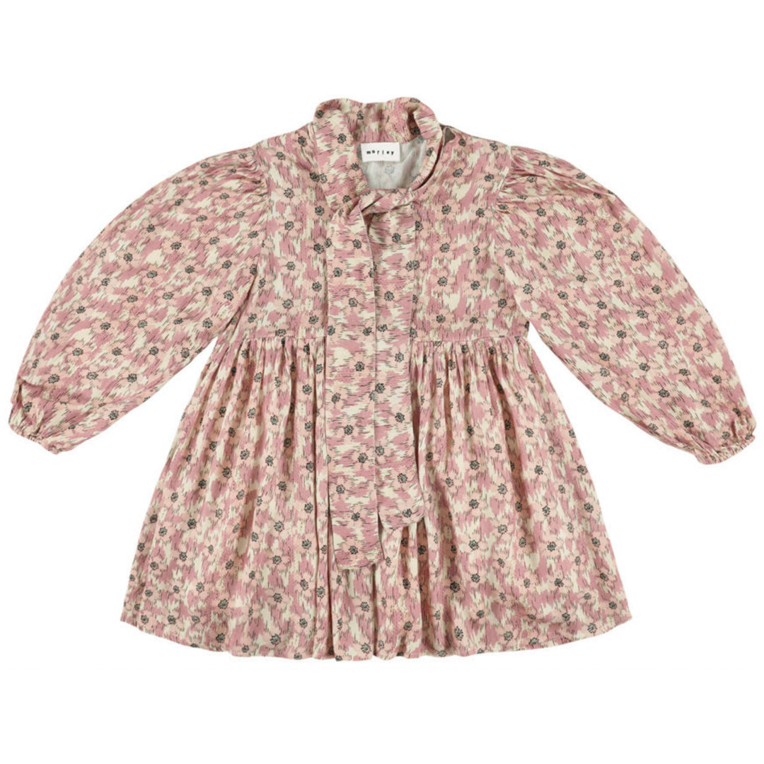Zas Dress with Bow in Lilac