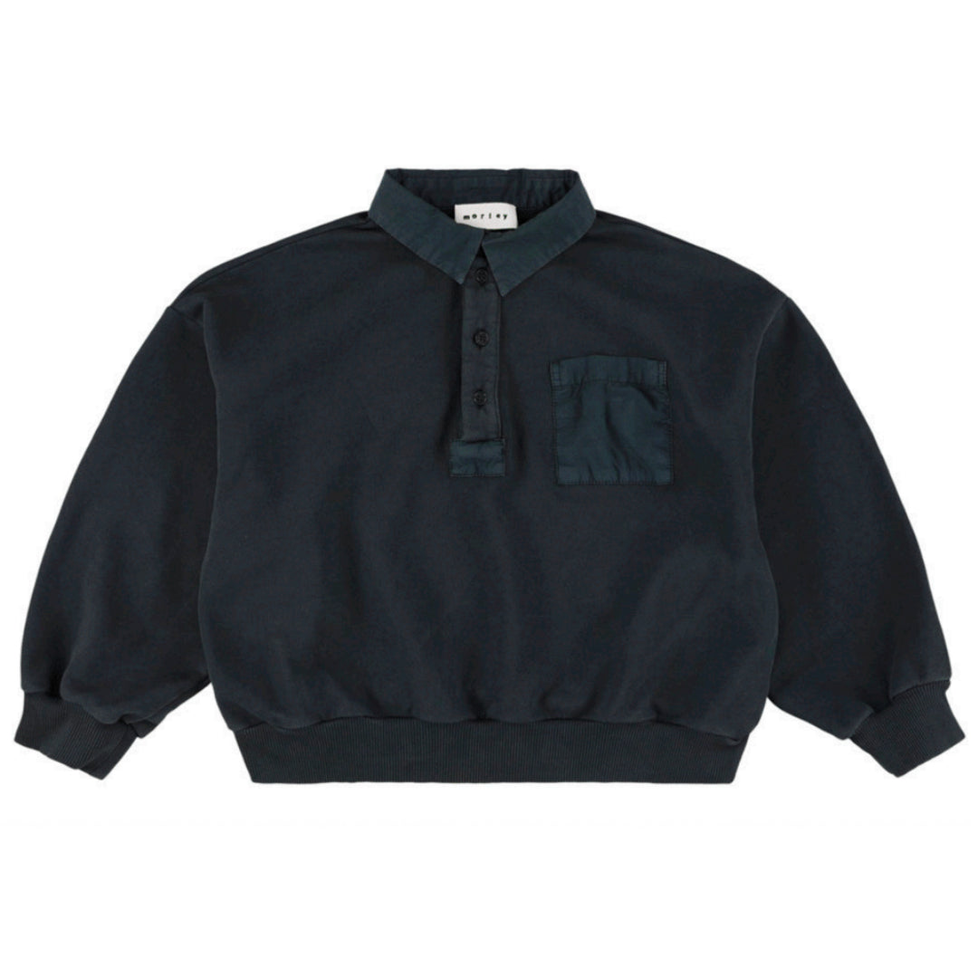 Zurich Sweatpolo in Pine