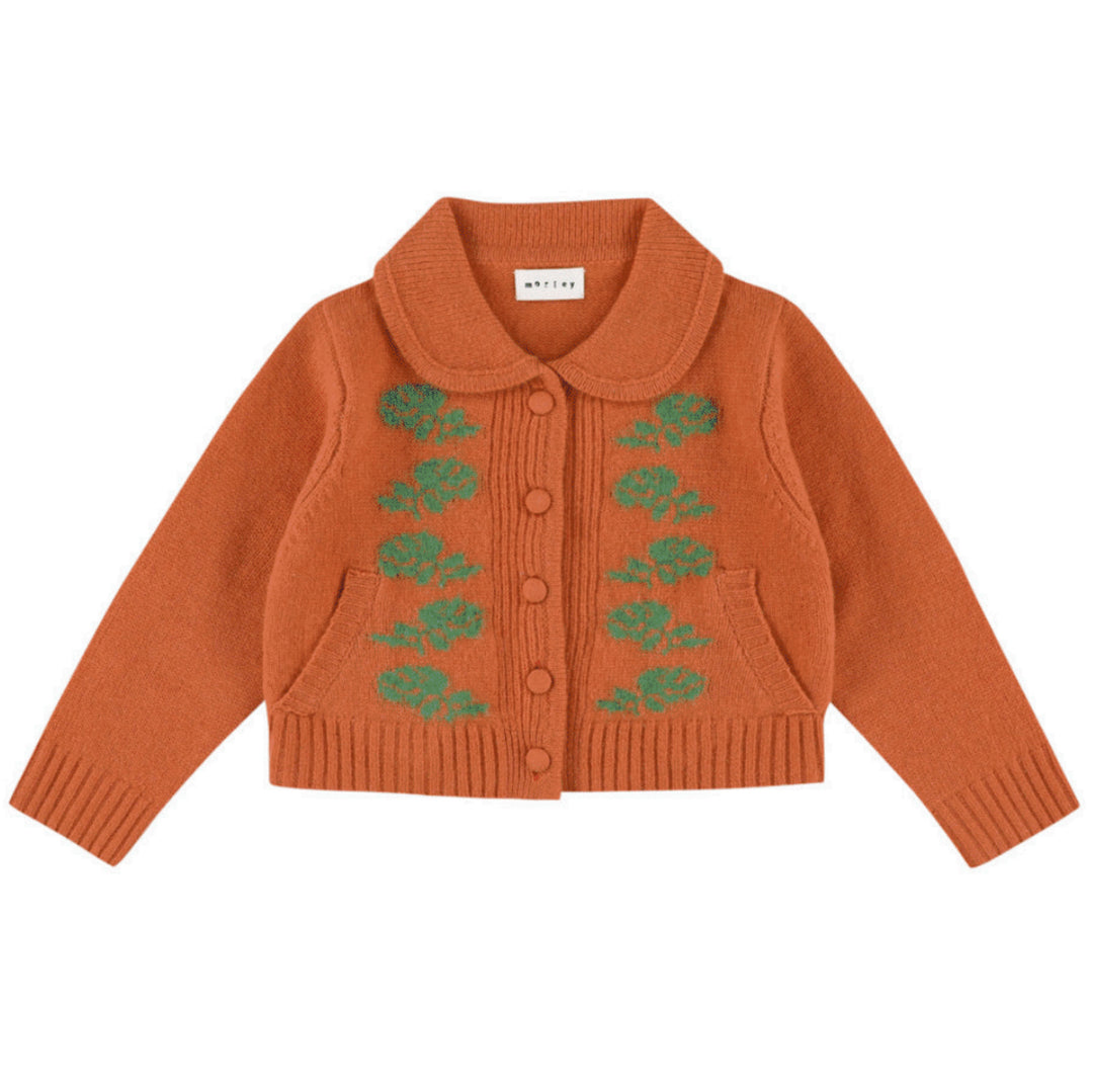 Zuzana Cardigan in Brick