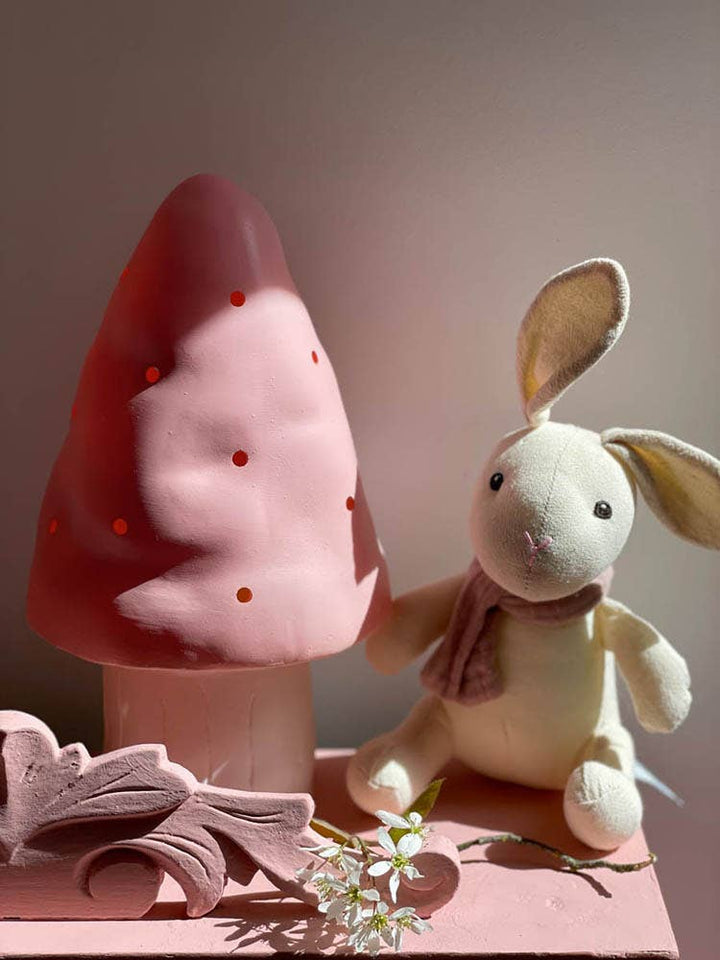 Small Mushroom Vintage Pink w/ Plug