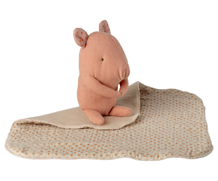 Lullaby Friends Pig, Mini in Rose
