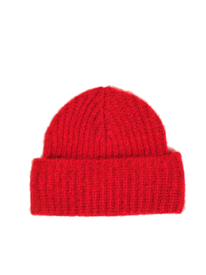 Cashmere Ribbed Beanie