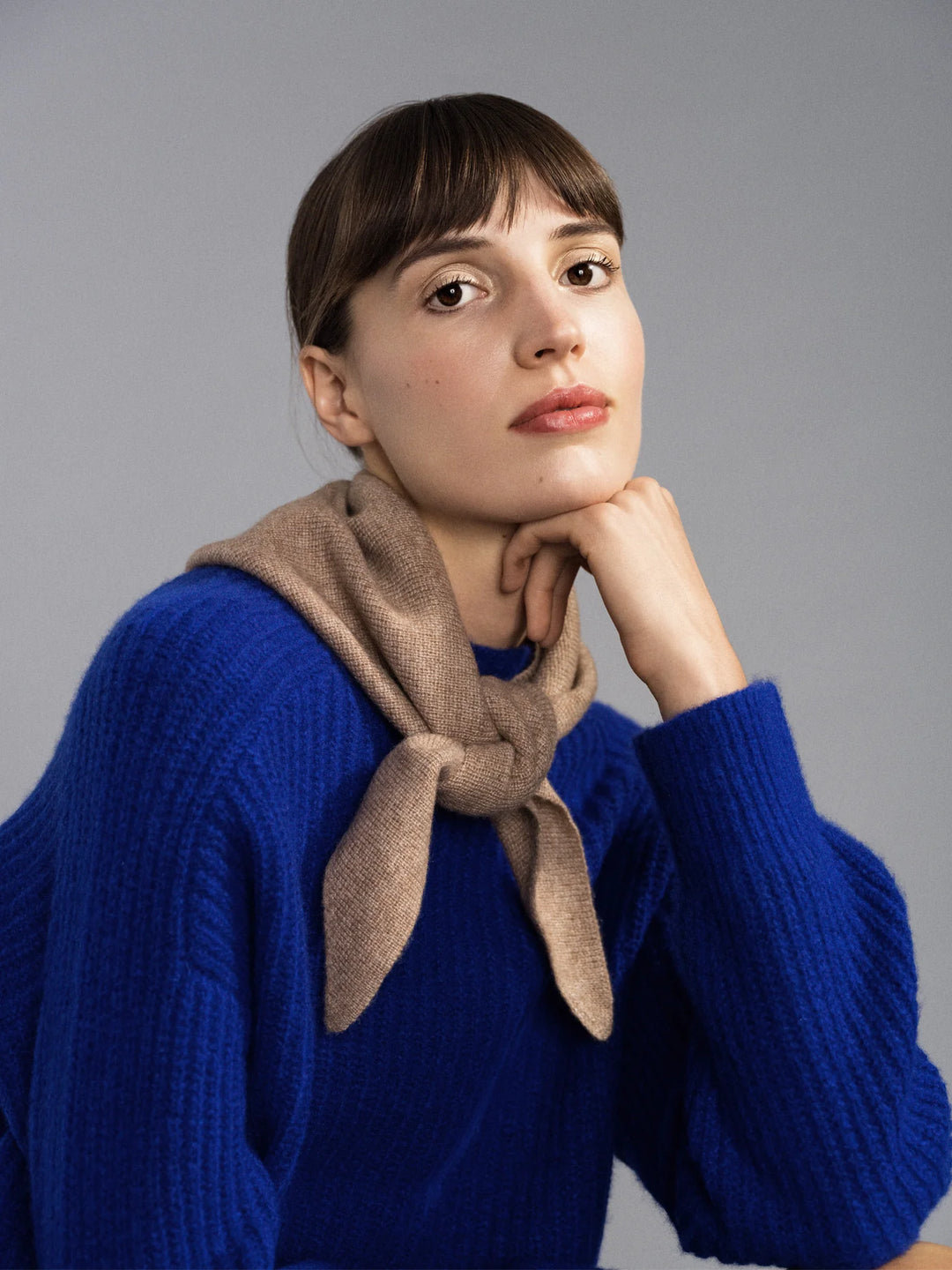 Cashmere Triangle Scarf