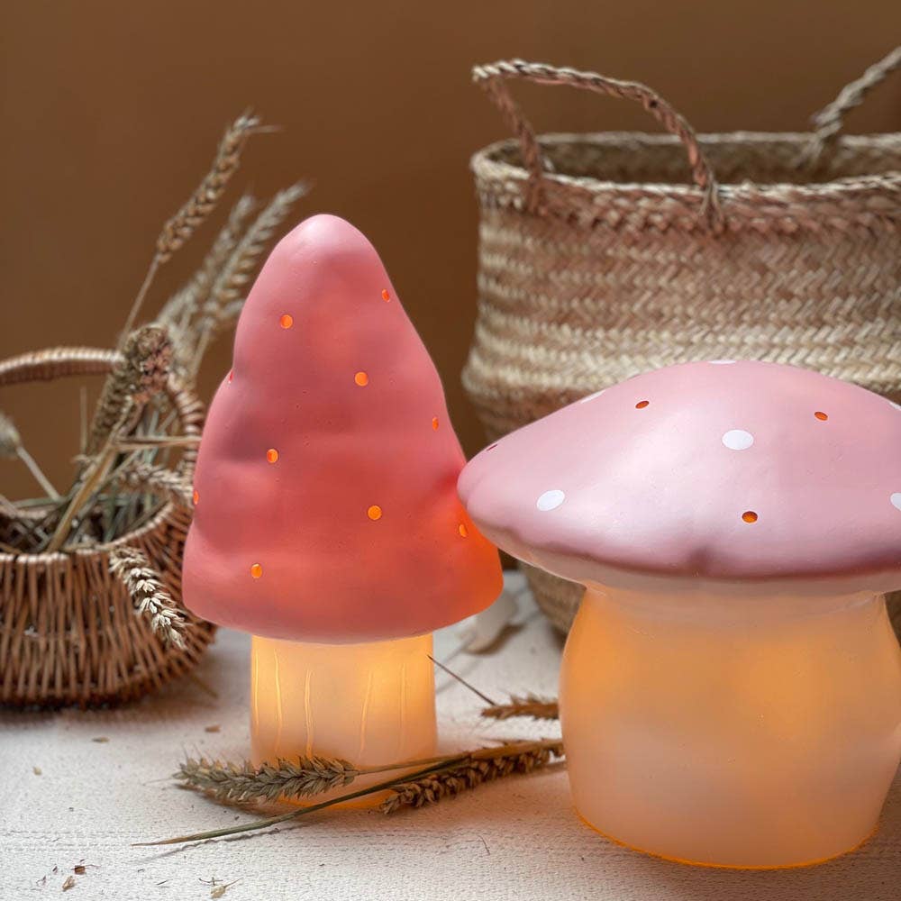 Small Mushroom Vintage Pink w/ Plug
