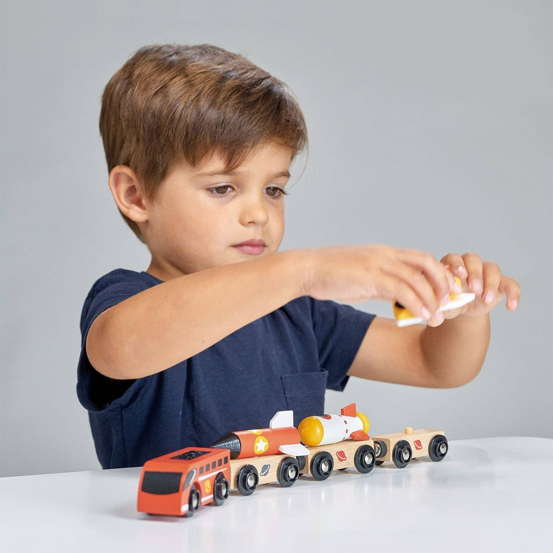 The Wooden Space Rocket Train
