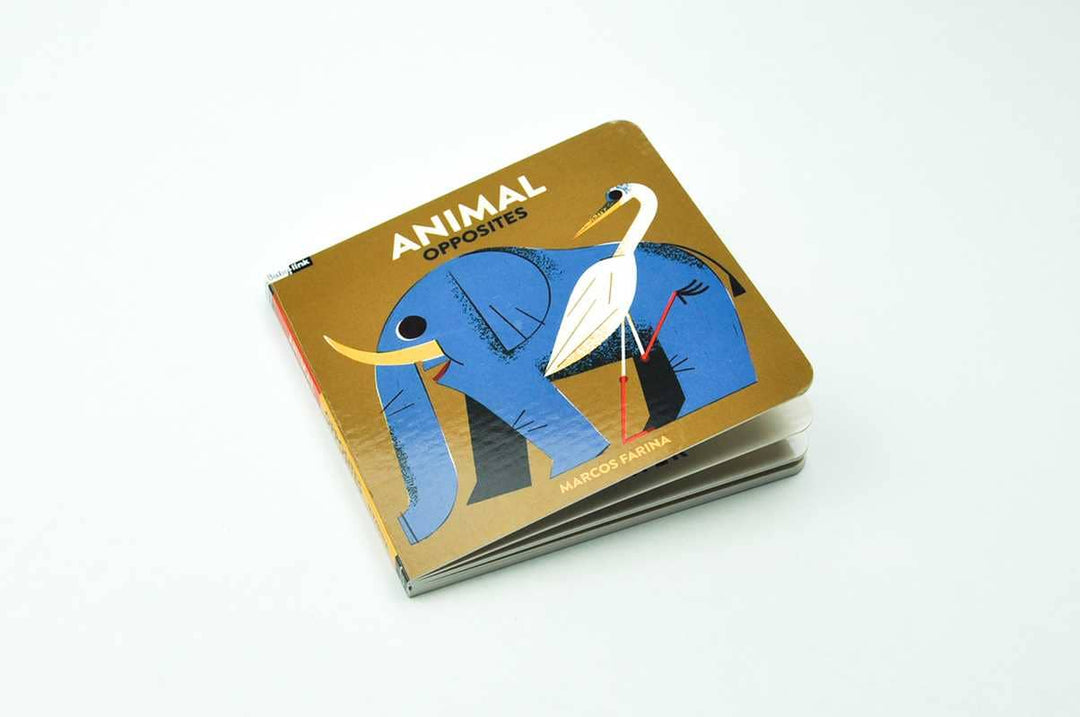 Babylink: Animal Opposites by Marcos Farina: Board Books; 16 pages / English