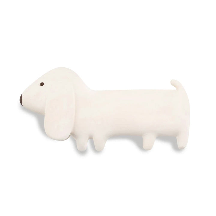 Gommu Mini Dog Teether - Cream
