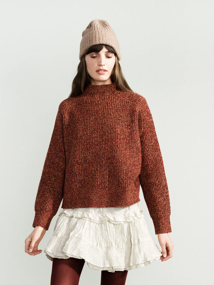 Cashmere Ribbed Beanie