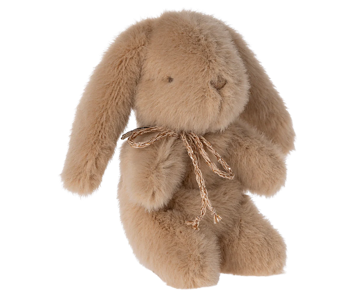 Mini Bunny Plush in Cream Peach