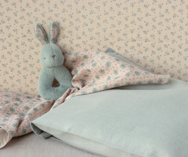 Rabbit Rattle Set in Mint