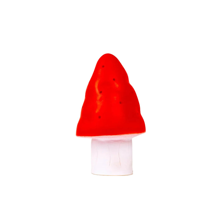 Small Mushroom Lamp in Red
