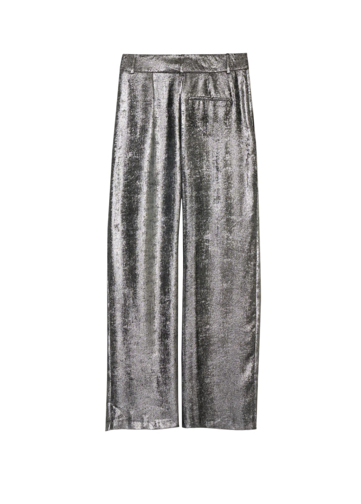 Uxia Woman Pant in Silver