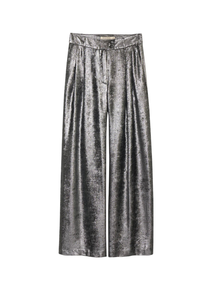 Uxia Woman Pant in Silver