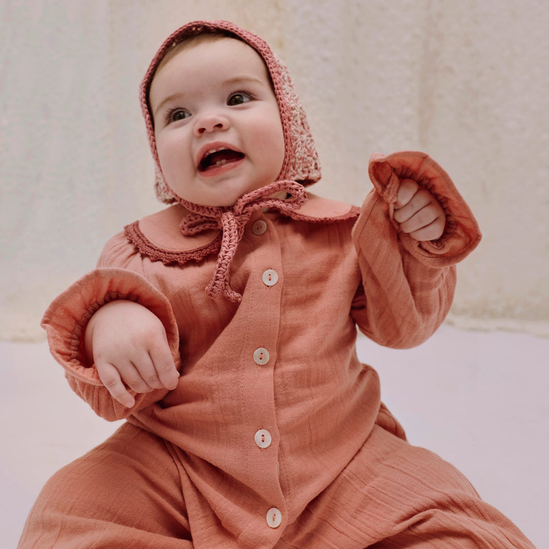 Nina Blouse in Antique Rose