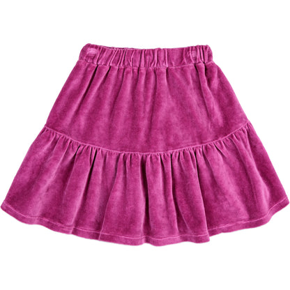 BOBO CHOSES Heart velvet skirt