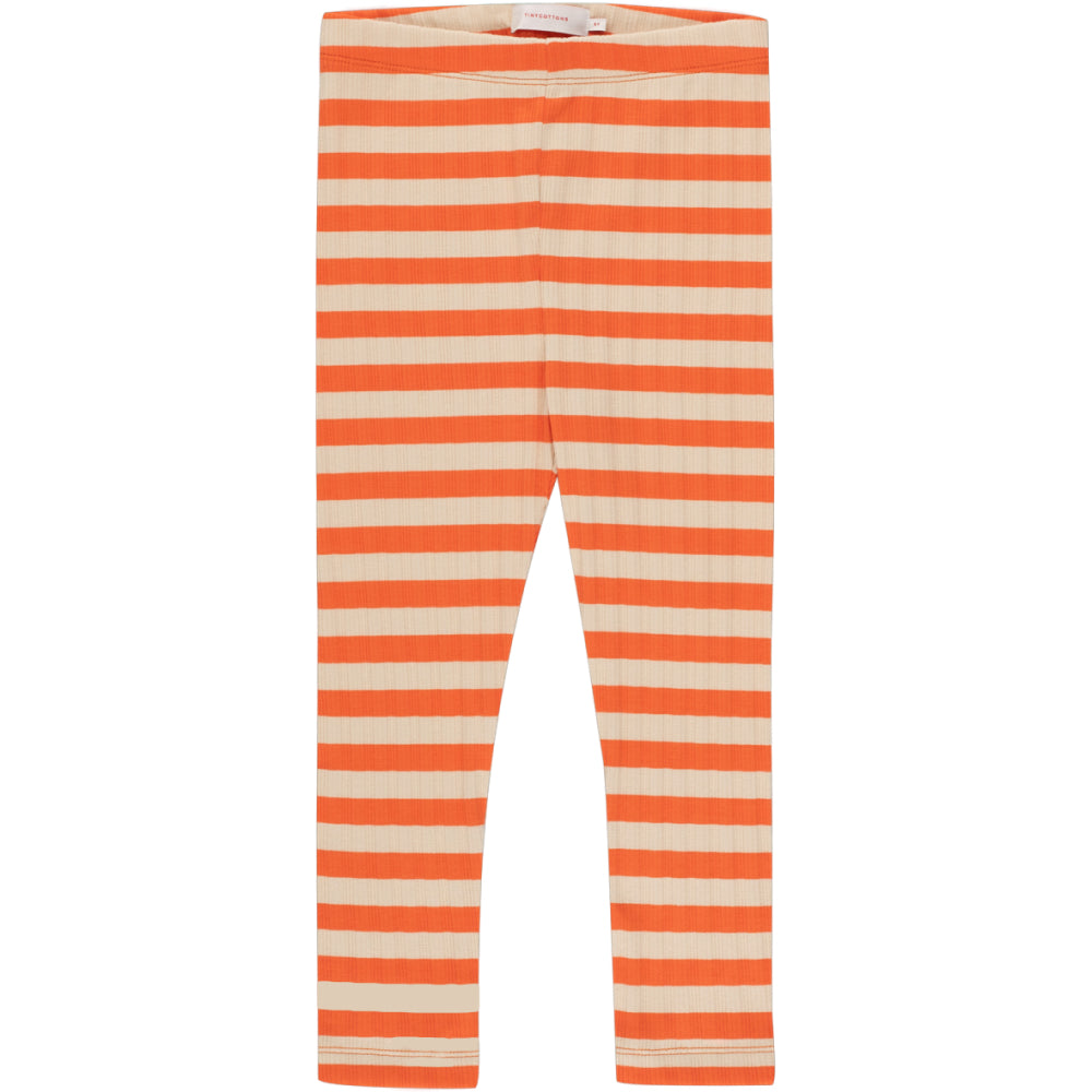 Tiny Cottons Striped Pant - Red/Vanilla