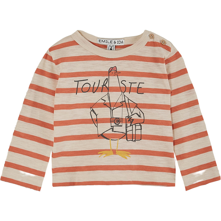 Emile et Ida Striped Long-Sleeve T-Shirt
