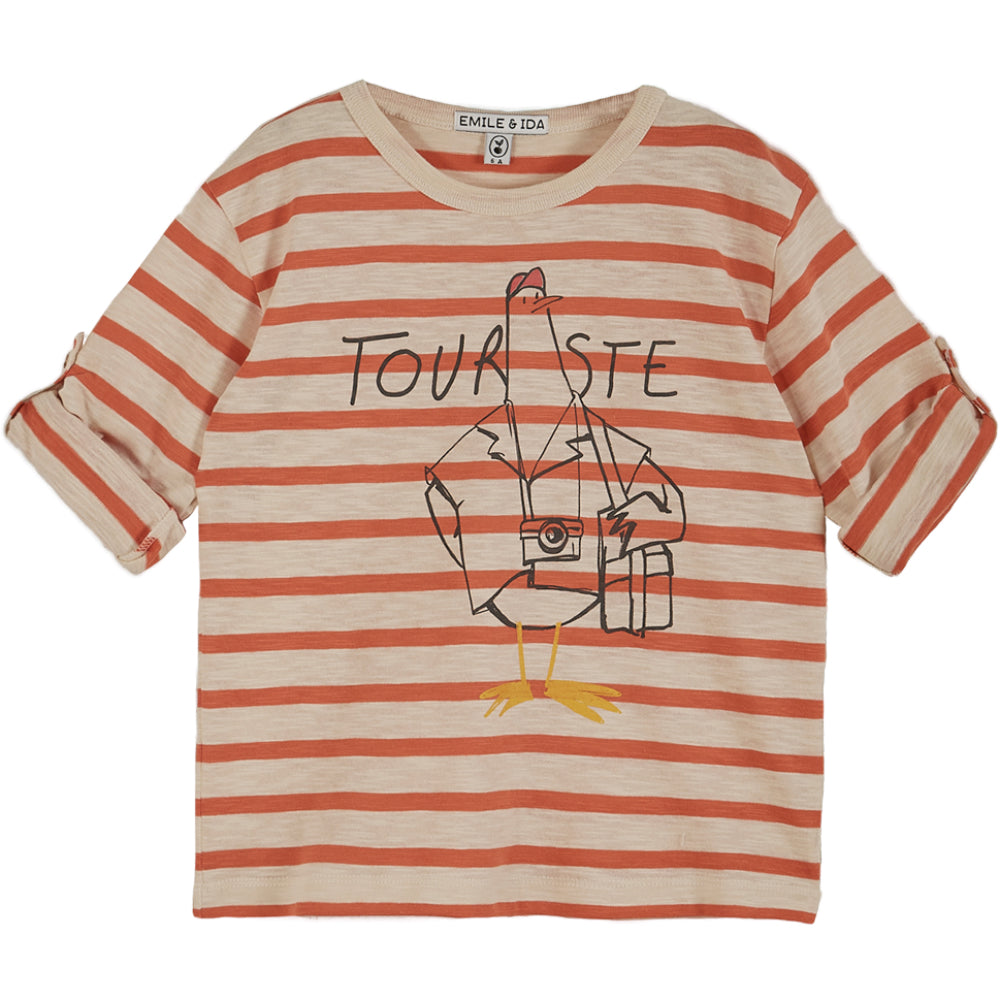 Emile et Ida Striped Long-Sleeve T-Shirt