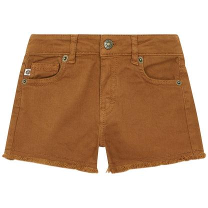 yoya, kids, girls,sunchild, summer, casual, twill, zip fly, five pocket, cut off shorts